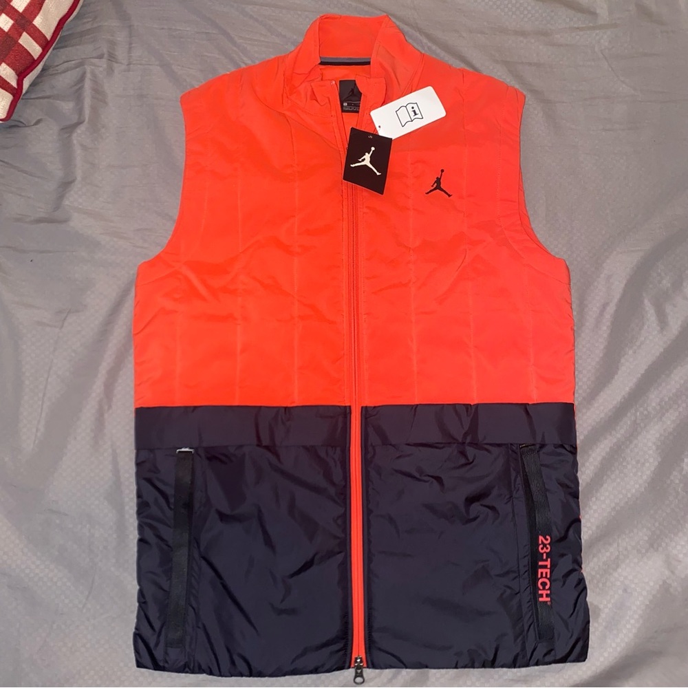 :::NWT:::Mens Jordan 23 engineered tech vest Brand New Sample Size Small - Picture 2 of 15